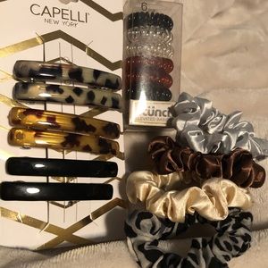 SCUNCHI & CAPELLI : 16 piece hair accessories